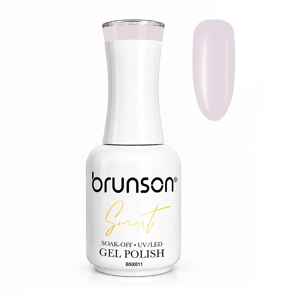 Brunson Smart Gel Nail Polish 18ml – TPO-Free & HEMA-Free UV/LED Soak-Off Gel, Self-Levelling High-Gloss Finish, Chip-Resistant 30+ Days Wear | Professional Salon Manicure Gel BSX011