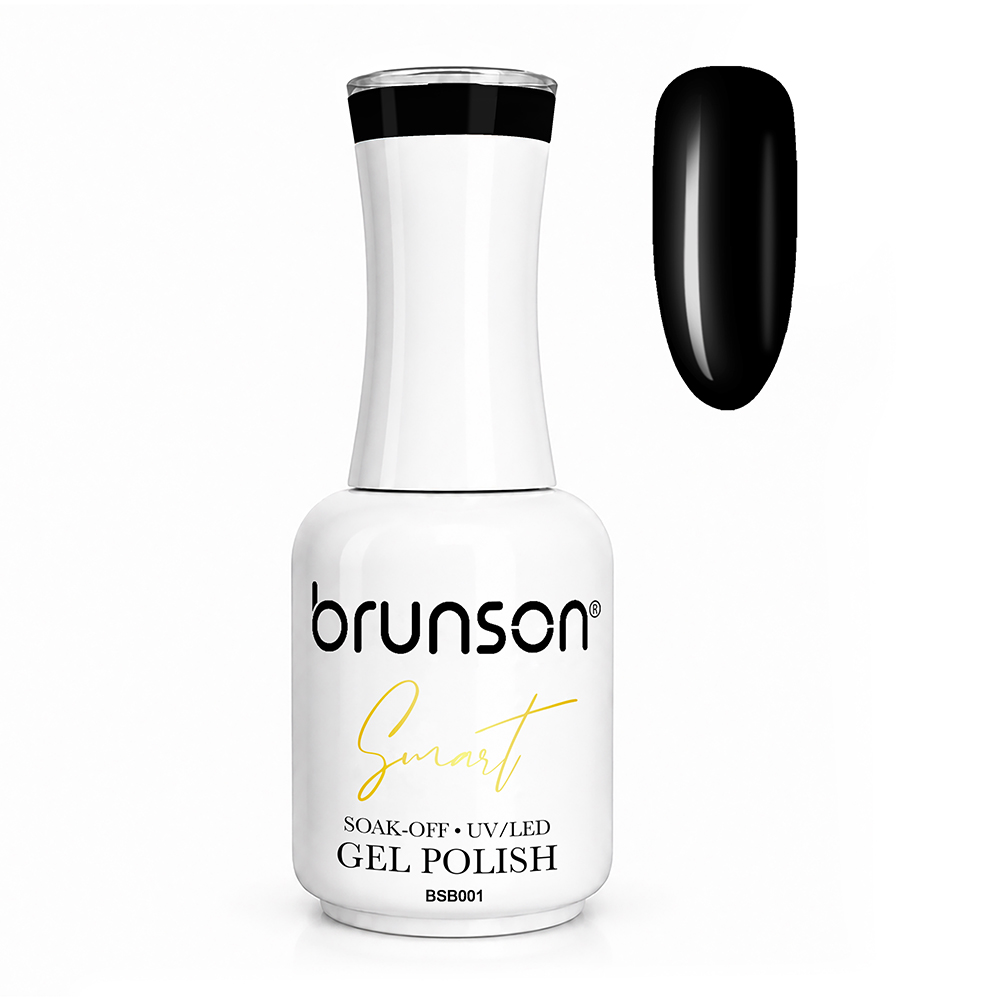 Brunson Smart Gel Nail Polish 18ml (Sheer Shade) – Professional TPO-Free & HEMA-Free UV/LED Soak-Off Gel Polish, Self-Levelling High-Gloss Finish, Long-Lasting Chip-Resistant Gel Nail Color Up to 30+ Days | Salon Quality Manicure | BSB001