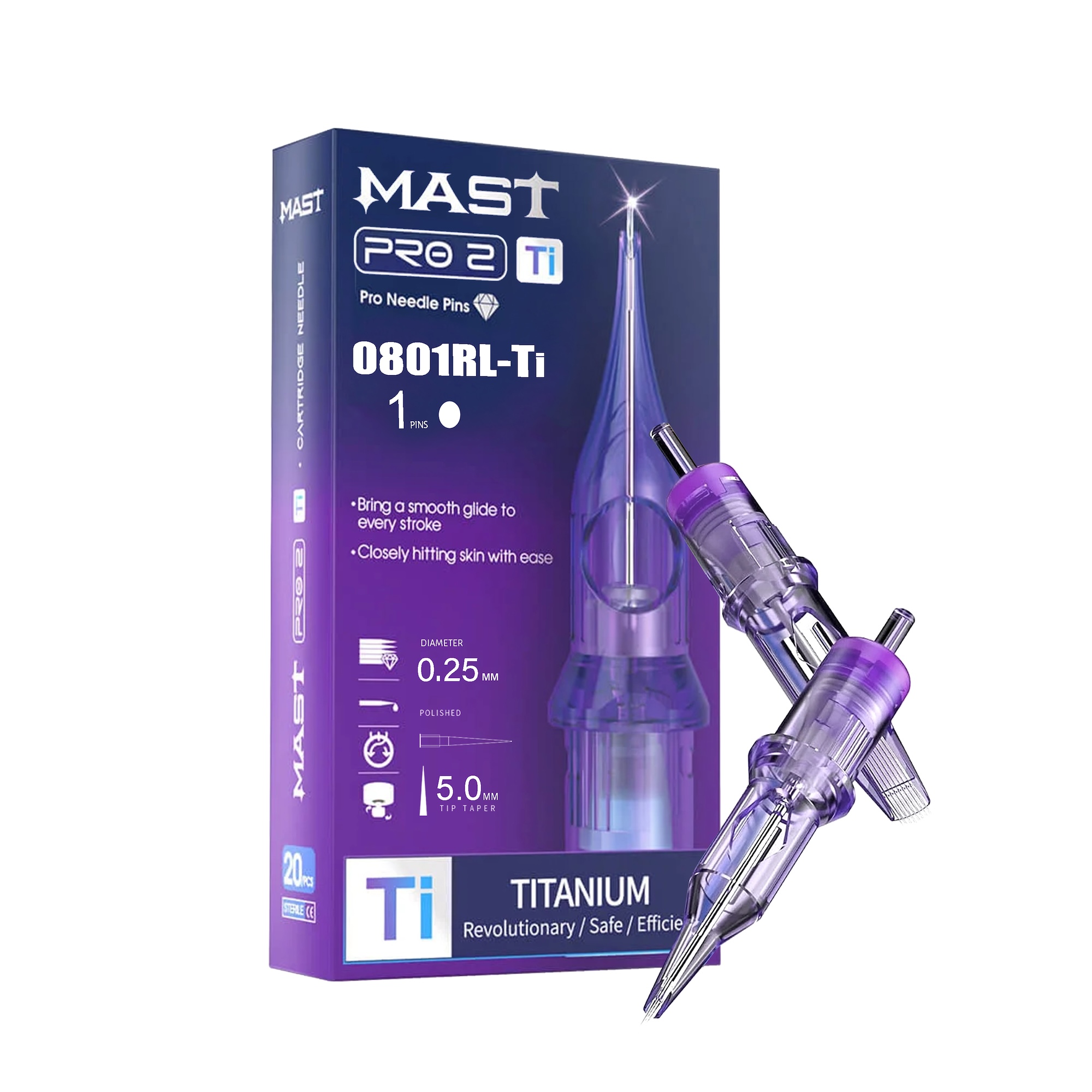 MAST Pro 2 Titanium Cartridge Needles Dubai