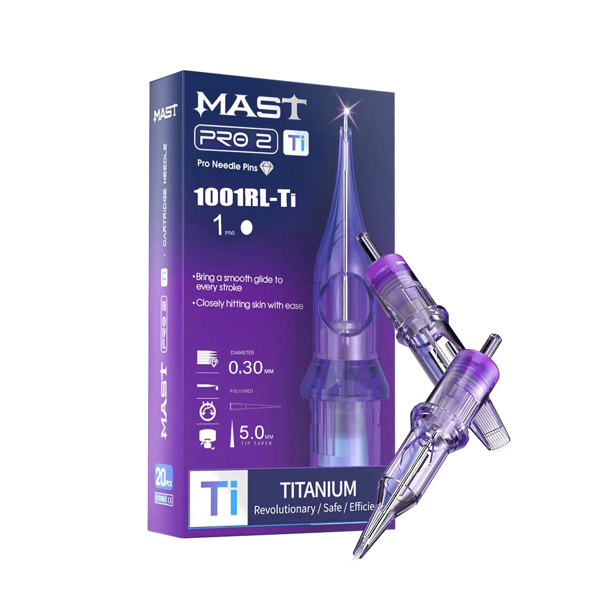 MAST Pro 2 Titanium Cartridge Needles Dubai