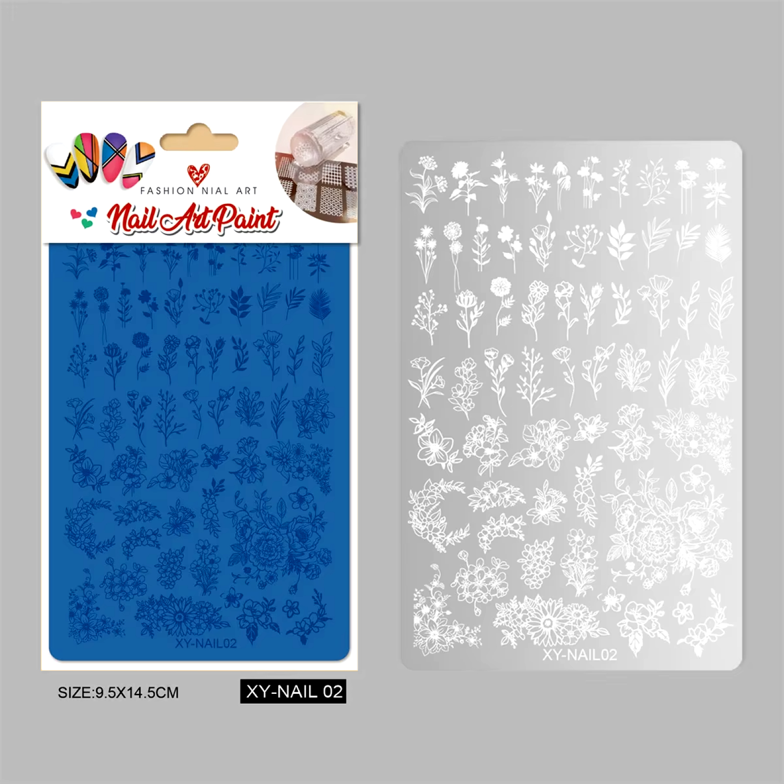 Nail art stamping plates Dubai