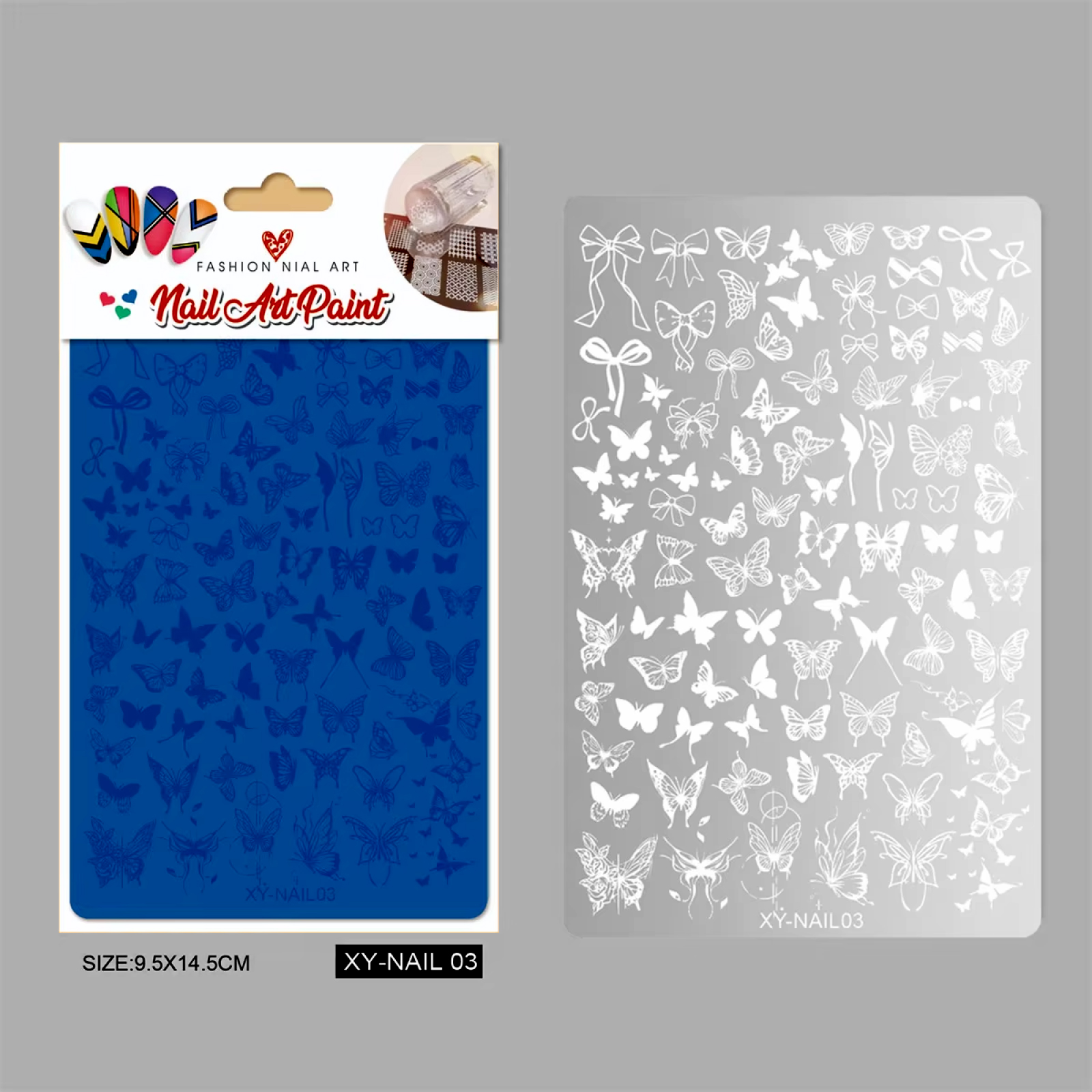 Nail design stamping plates Dubai